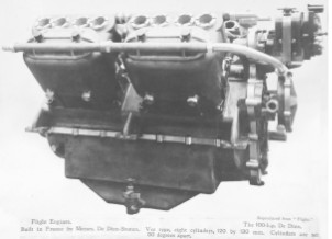 DeDion-Bouton's 100 CV engine
