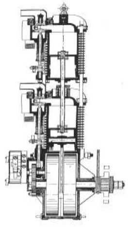 Engine modified by Santos Dumont