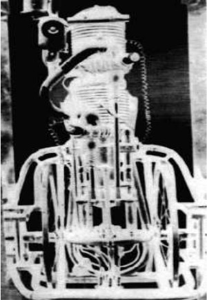 Motor de los hermanos Dufaux de 3’1 CV