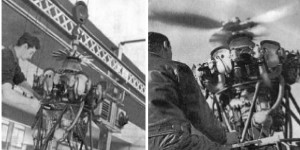 Two pictures of the Alción for helicopters