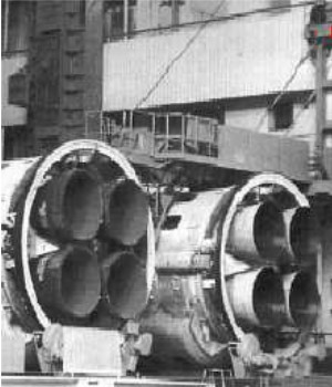Energia, booster nozzles