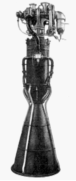 Energomash, RD-105 with turbo pumps