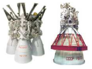 Energomash RD-171M and RD-120