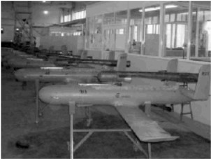 Enics, E-95 UAVs lined up
