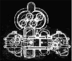 Etchegoin-Causan, Engine diagram