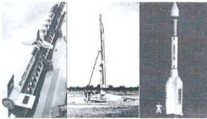 Dos Tauro y el portasatélites Alacran+Condor