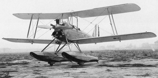 Hidroavión con motor Farina T-58.