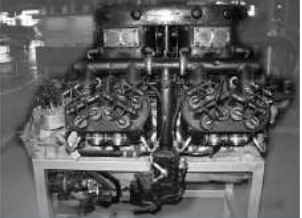 Detail of the Farman rocker boxes