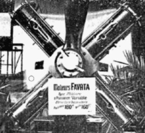 Vista frontal del Favata en una exposición