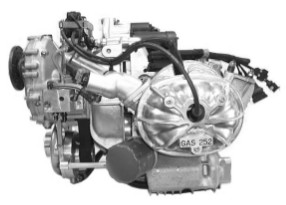Aspecto de la reductora del GAS 252