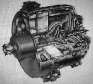 Small Garrett-Ford ceramic turbine