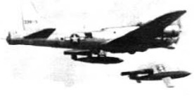 Loon launching from a B-17