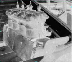 A Ford engine relic