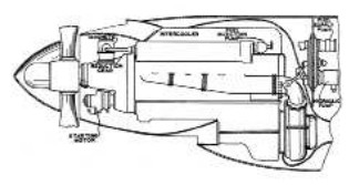 Installation of the V-12 in its fairing