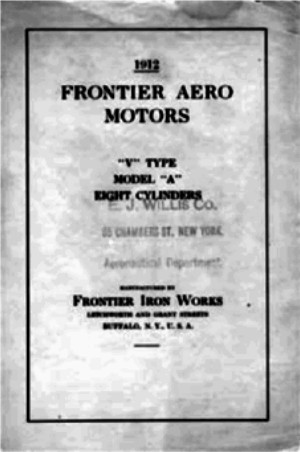 Portada del documento tecnico del motor Frontier