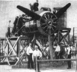 Gallaudet triple engine test activities