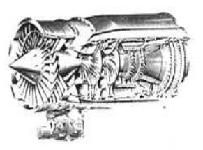 Garrett F-109 cutaway