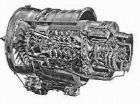 Garrett TFE-731 cutaway