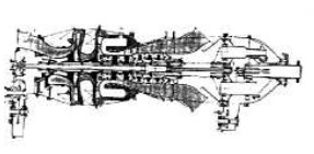 Garrett TPF-351 cross-section