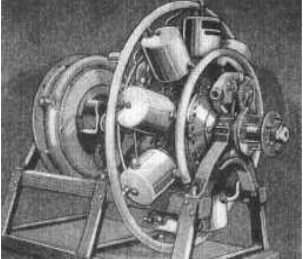 Water-cooled Garuffa Diesel engine