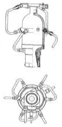 Lateral and plane drawing of the ORM-52