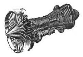 General Elecrtric CF-34 cutaway