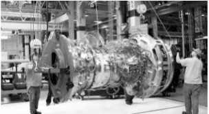 Final assembly stage of the GE9-X