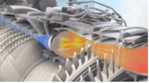 GEnx gas flow design