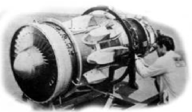 AiResearch - ATF-3, exit ports shown