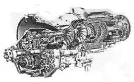 AiResearch - TPE-331, upper view