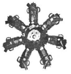 7-cylinder Moore engine
