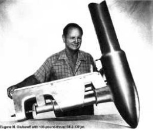 Gluhareff holding the 130 lbs pressure reactor.