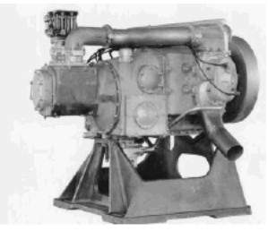 GMRL U-250, with the Roots compressor on the foreground