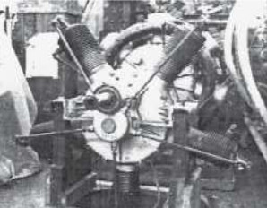Motor Gnome de 5 cilindros estrella fija