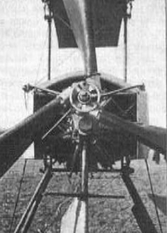 Motor Gnome en un Breguet, en 1910