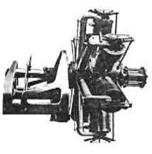 Prototipo de un motor Gnome de 1910