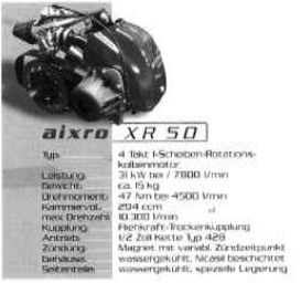 Aixro XR-50 flyer