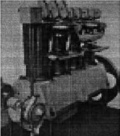 Green 4-cylinder engine