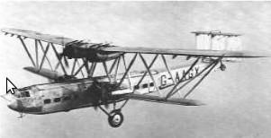 Handley Page passenger multi-engine