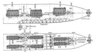 6 engines with output transmissions