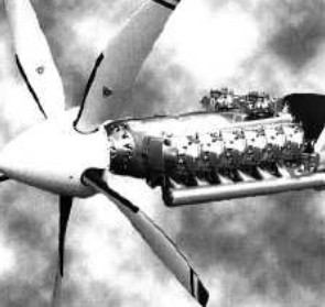 GSE 12-cylinder engine