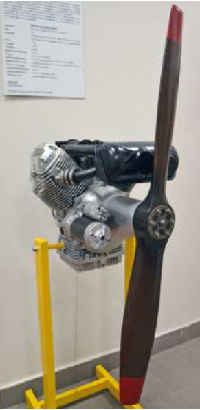 Guzzi V-750 aero engine