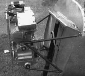 Aviation-adapted Harley engine