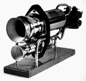 Harley Davidson, assembly with main and cruise rocket engine