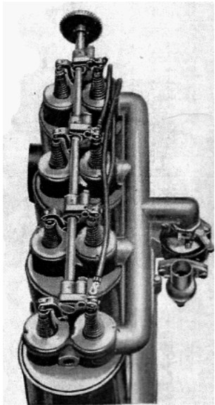 See the simplicity of the cam shaft