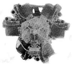 Hawk engine front view
