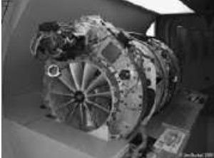 Heinkel-Hirth HeS-011 front view