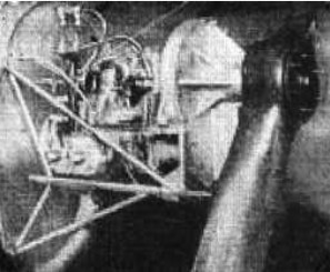 Adapted marine outboard engine