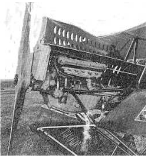 Alfa Romeo mounted in the Caproni Ca-100