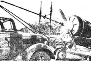 Starting system for the Polikarpov I-15 and I-16